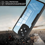 Folie de protectie Techsuit ColorVerse 360 Series + compatibil cu Oppo A79 5G / OnePlus Nord N30 SE, Negru