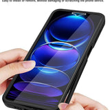 Folie de protectie Techsuit ColorVerse 360 Series + compatibil cu Oppo A79 5G / OnePlus Nord N30 SE, Negru