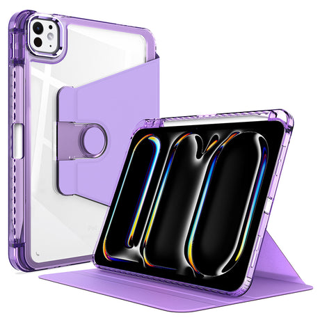 Husa de protectie tableta Techsuit Crystal Vision compatibil cu iPad Pro 11 (2024) / iPad Pro 11 (2025), Mov