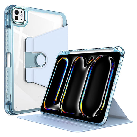 Husa de protectie tableta Techsuit Crystal Vision compatibil cu iPad Pro 11 (2024) / iPad Pro 11 (2025), Bleu
