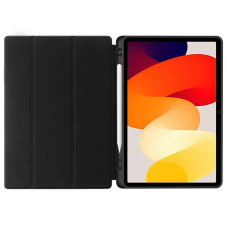 Husa de protectie tableta Techsuit Flex Trifold (with Pencil Holder) compatibil cu Xiaomi Redmi Pad SE 11", Verde