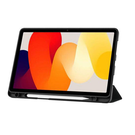 Husa de protectie tableta Techsuit Flex Trifold (with Pencil Holder) compatibil cu Xiaomi Redmi Pad SE 11", Albastru Cer