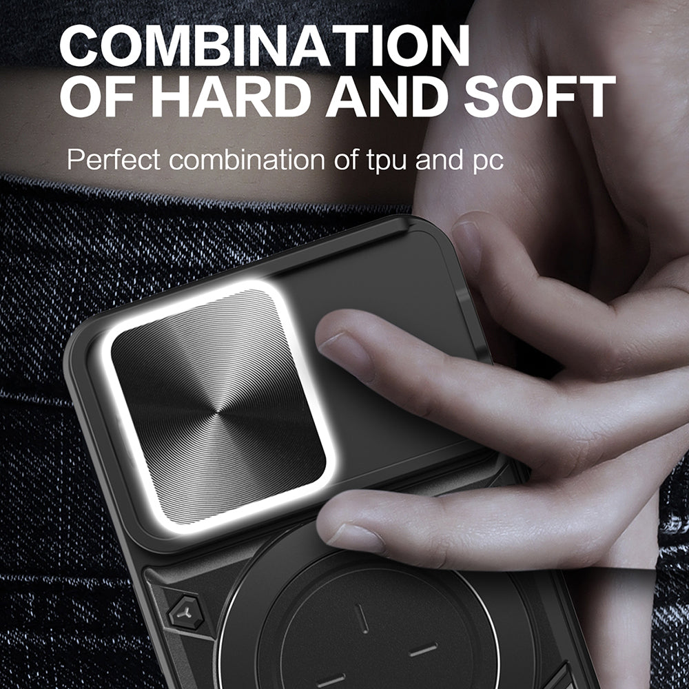 Husa de protectie Techsuit CamGuard Pro compatibil cu iPhone 14 Pro, Rosu