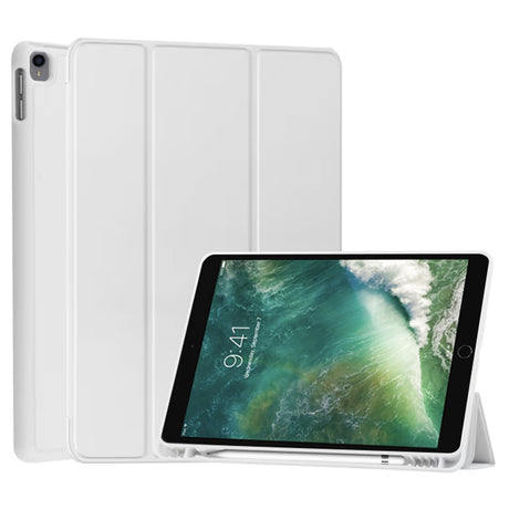 Husa de protectie tableta Techsuit Flex Trifold (with Pencil Holder) compatibil cu iPad Air 10.5 2019 / Pro 10.5 2017, Negru