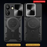 Husa de protectie Techsuit CamGuard Pro compatibil cu Xiaomi Redmi 13C 4G / Poco C65, Negru