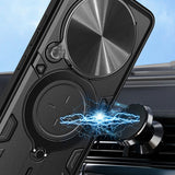 Husa de protectie Techsuit CamGuard Pro compatibil cu Honor Magic6 Pro, Negru
