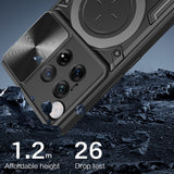 Husa de protectie Techsuit CamGuard Pro compatibil cu OnePlus 12, Negru