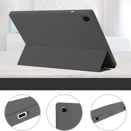 Husa de protectie tableta Techsuit Flex Trifold (with Pencil Holder) compatibil cu Samsung Galaxy Tab A8 10.5 (2021), Matcha Green