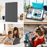 Husa de protectie tableta Techsuit Flex Trifold (with Pencil Holder) compatibil cu Samsung Galaxy Tab A8 10.5 (2021), Albastru Cer