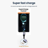 Cablu Techsuit (PCB018), USB-A to Type-C, Super Fast Charging, 100W, 480Mbps, 6A, Nylon, Aluminum Alloy, 1m, Negru