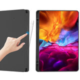 Husa de protectie tableta Techsuit Flex Trifold (with Pencil Holder) compatibil cu Samsung Galaxy Tab A7 Lite, Negru