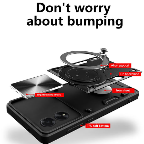 Husa de protectie Techsuit CamGuard Pro compatibil cu Motorola Moto G14, Mov