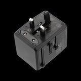 Incarcator Techsuit Travel Adapter (HHT904-B2), PD20W, 2 x USB, 2 xType-C, EU, UK, AUS, US, Negru