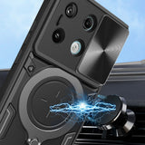 Husa de protectie Techsuit CamGuard Pro compatibil cu Xiaomi Redmi Note 13 Pro 5G / Poco X6, Negru