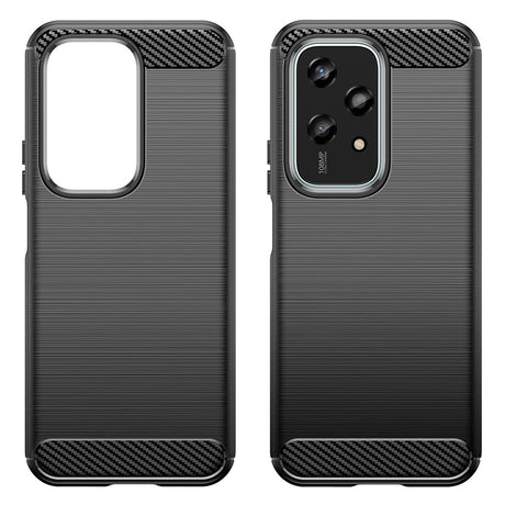 Husa de protectie Techsuit Carbon Silicone compatibil cu Honor 200 Lite, Albastru