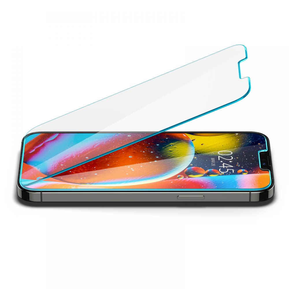 Folie de protectie Spigen Glas.tR Slim HD (AGL03382) compatibil cu iPhone 13 Pro Max / iPhone 14 Plus, Transparent