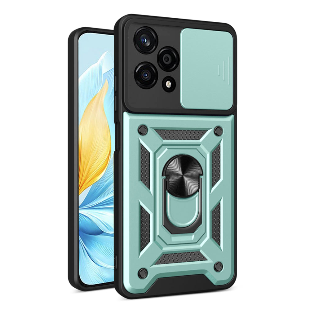 Techsuit CamShield Series husă verde pentru Honor 200 Lite