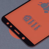 Folie de protectie Techsuit 111D Full Cover / Full Glue Glass compatibil cu Samsung Galaxy A6 Plus 2018, Negru