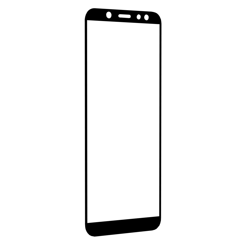 Folie de protectie Techsuit 111D Full Cover / Full Glue Glass compatibil cu Samsung Galaxy A6 Plus 2018, Negru