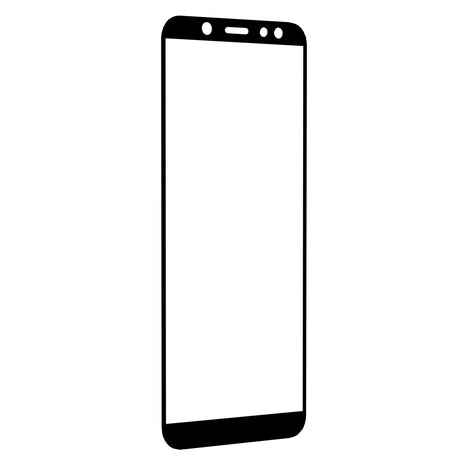 Folie de protectie Techsuit 111D Full Cover / Full Glue Glass compatibil cu Samsung Galaxy A6 Plus 2018, Negru