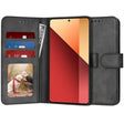 Husa de protectie Techsuit Diary Book compatibil cu Xiaomi Redmi Note 13 Pro 4G / Poco M6 Pro 4G, Negru
