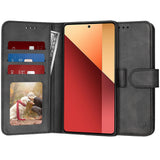 Husa de protectie Techsuit Diary Book compatibil cu Xiaomi Redmi Note 13 Pro 4G / Poco M6 Pro 4G, Negru