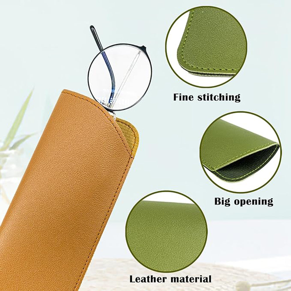 Techsuit Glasses Case (ETSP7), Slim Design, 175 x 75mm, Maro