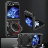 Husa de protectie Techsuit CamGuard Pro compatibil cu Samsung Galaxy Z Flip6 / Flip7 FE, Negru
