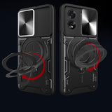 Husa de protectie Techsuit CamGuard Pro compatibil cu Oppo A60 4G, Roz Auriu