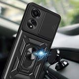 Husa de protectie Techsuit CamShield Series compatibil cu Oppo A60 4G, Negru