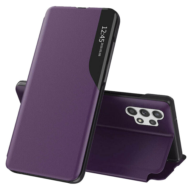 Husa de protectie Techsuit eFold Series compatibil cu Samsung Galaxy A32 4G, Mov