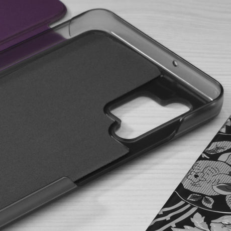 Husa de protectie Techsuit eFold Series compatibil cu Samsung Galaxy A32 4G, Mov
