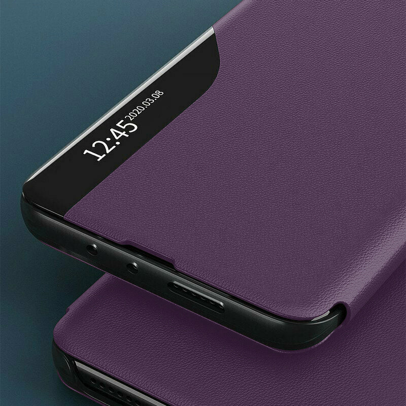 Husa de protectie Techsuit eFold Series compatibil cu Samsung Galaxy A32 4G, Mov