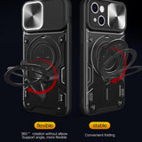 Husa de protectie Techsuit CamGuard Pro compatibil cu iPhone 16 Plus, Mov