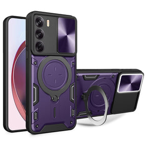 Husa de protectie Techsuit CamGuard Pro compatibil cu Oppo Reno12, Mov