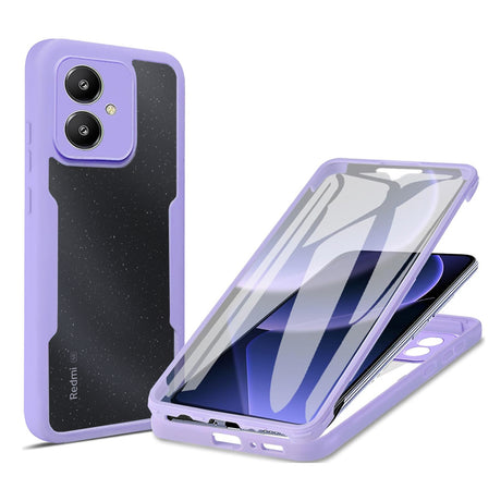 Folie de protectie Techsuit ColorVerse 360 Series + compatibil cu Xiaomi Redmi 13C 5G, Mov