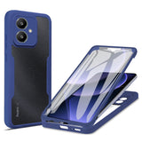 Folie de protectie Techsuit ColorVerse 360 Series + compatibil cu Xiaomi Redmi 13C 5G, Albastru