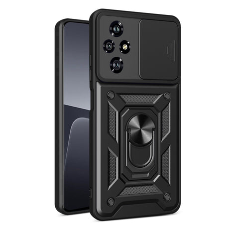 Husa de protectie Techsuit CamShield Series compatibil cu Honor 200, Negru