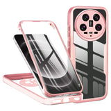 Folie de protectie Techsuit ColorVerse 360 Series + compatibil cu Xiaomi 14 Ultra, Roz