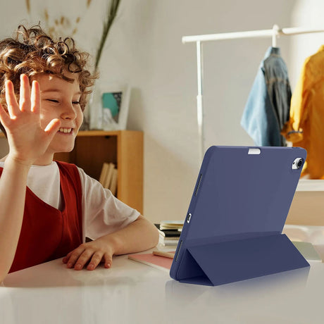 Husa de protectie tableta Techsuit Flex Trifold (with Pencil Holder) compatibil cu iPad Air 11 (2024) / Air 11 (2025) / Air 11 (2026), Matcha Green