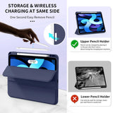 Husa de protectie tableta Techsuit Flex Trifold (with Pencil Holder) compatibil cu iPad Air 11 (2024) / Air 11 (2025) / Air 11 (2026), Roz