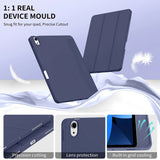 Husa de protectie tableta Techsuit Flex Trifold (with Pencil Holder) compatibil cu iPad Air 11 (2024) / Air 11 (2025) / Air 11 (2026), Roz