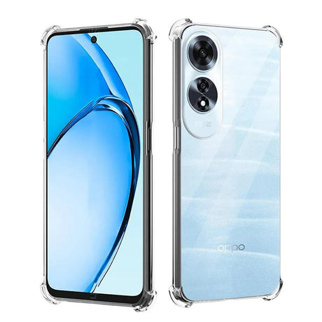 Husa de protectie Techsuit Shockproof Clear Silicone compatibil cu Oppo A60 4G, Transparent
