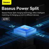 Cablu Baseus Flash Series 2 (CASS040001), Fast Charge, USB to Type-C, Lightning, Micro-USB, 66W, 1.2 m, Negru