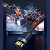 Cablu Baseus CADKLF-F01, HDMI, 4K 60Hz 18Gbps, 2m, Negru