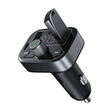 Gadget Baseus FM Modulator and Car Charger S-09 Pro (C10762200113-00), 2x USB, Type-C, Bluetooth 5.3, Digital Display, Negru