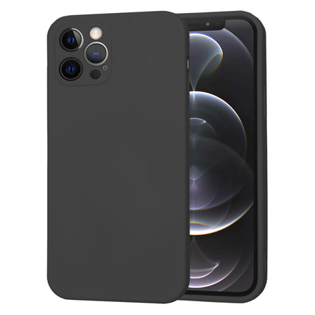Husa de protectie Techsuit SoftFlex compatibil cu iPhone 12 Pro, Negru