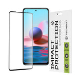 Folie de protectie Techsuit 111D Full Cover / Full Glue Glass compatibil cu Xiaomi Redmi Note 10 4G / Note 10S / Poco M5s, Negru