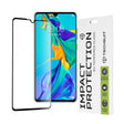 Folie de protectie Techsuit 111D Full Cover / Full Glue Glass compatibil cu Huawei P30, Negru
