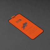 Folie de protectie Techsuit 111D Full Cover / Full Glue Glass compatibil cu iPhone 12 mini, Negru